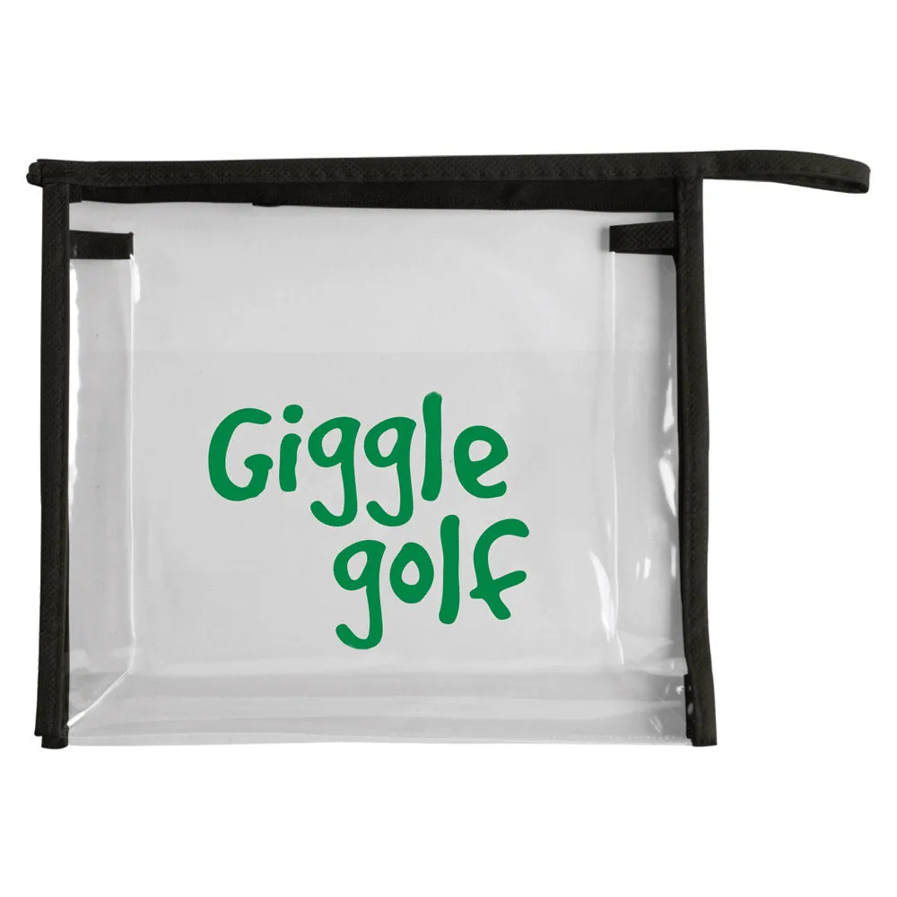 Giggle Golf Clear Travel Carrier Bag