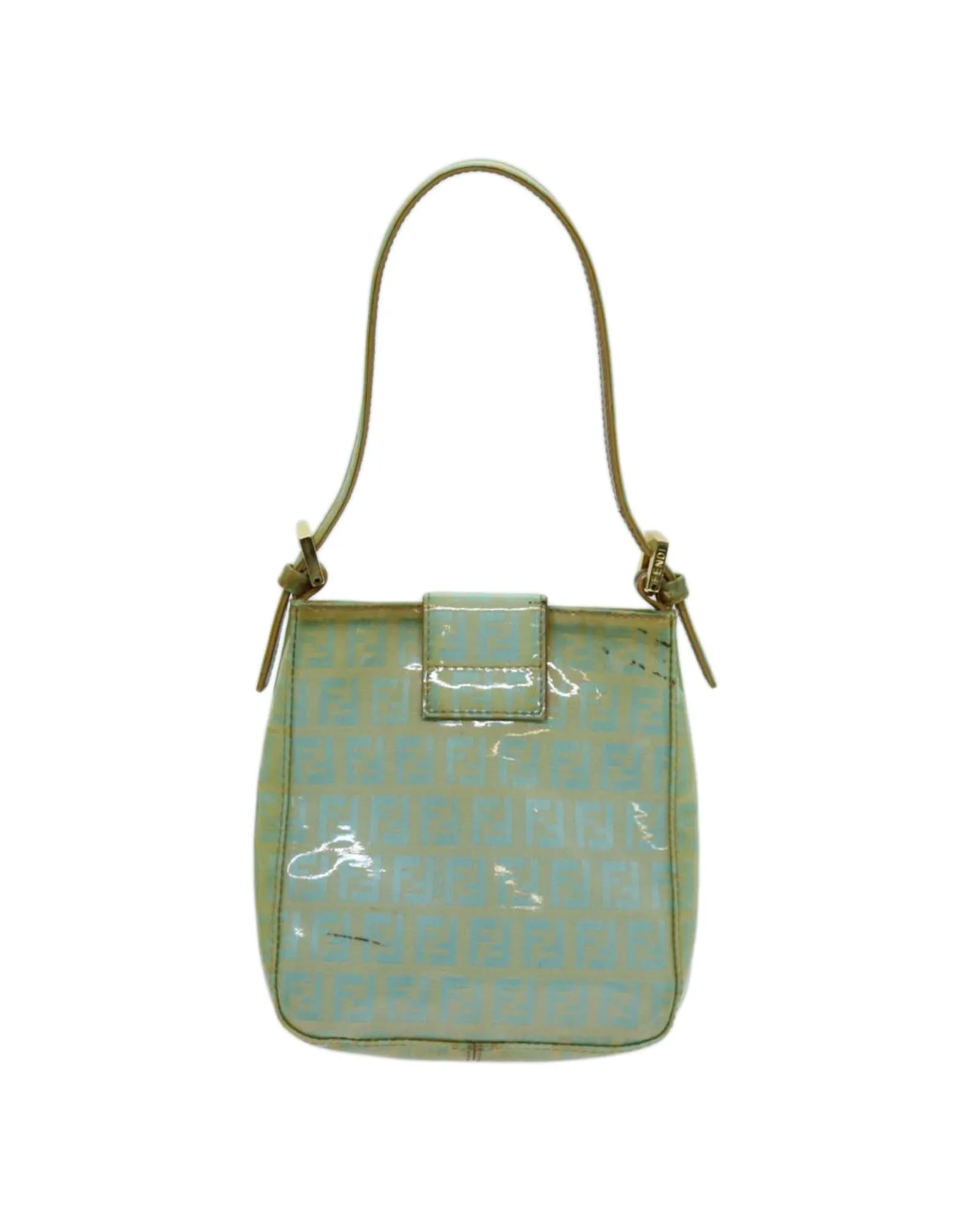 Green Canvas Hand Bag - FENDI