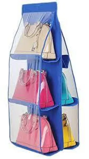 HANGING PURSE ORGANIZER-HA-31 BLUE