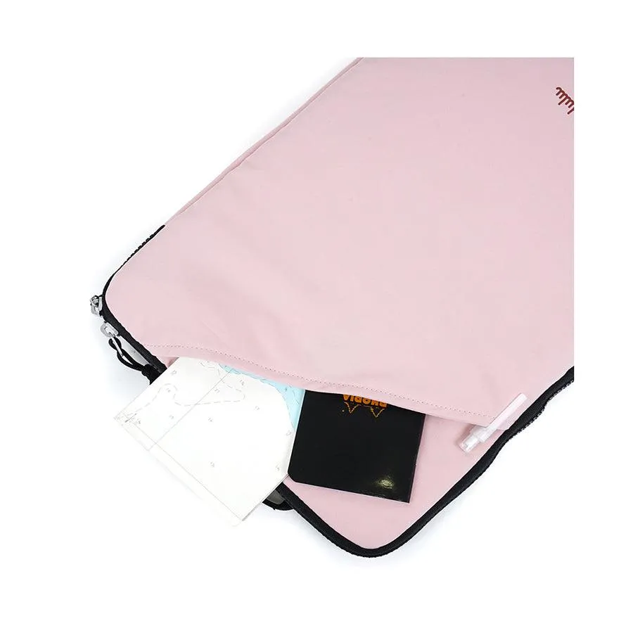 HELLOLULU Erle 3 Way Sleeve Case 14" Soft Pink