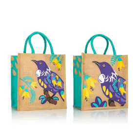 Hessian Bag - Tui Print