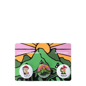 Hikerdelic Button Badge Pack