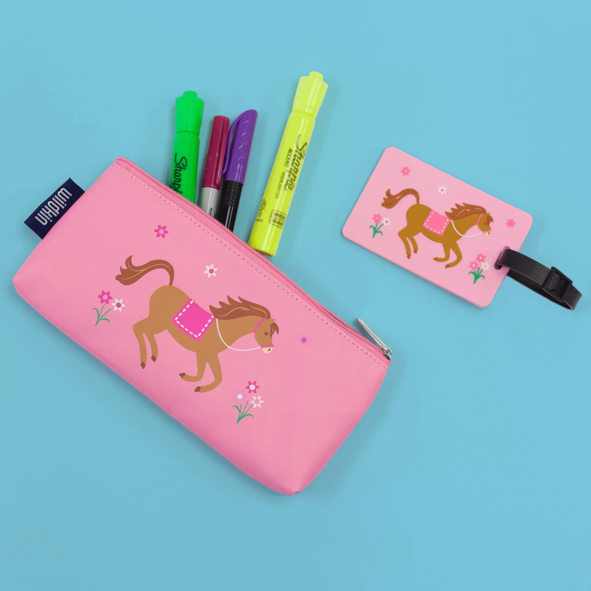 Horses Pencil Pouch