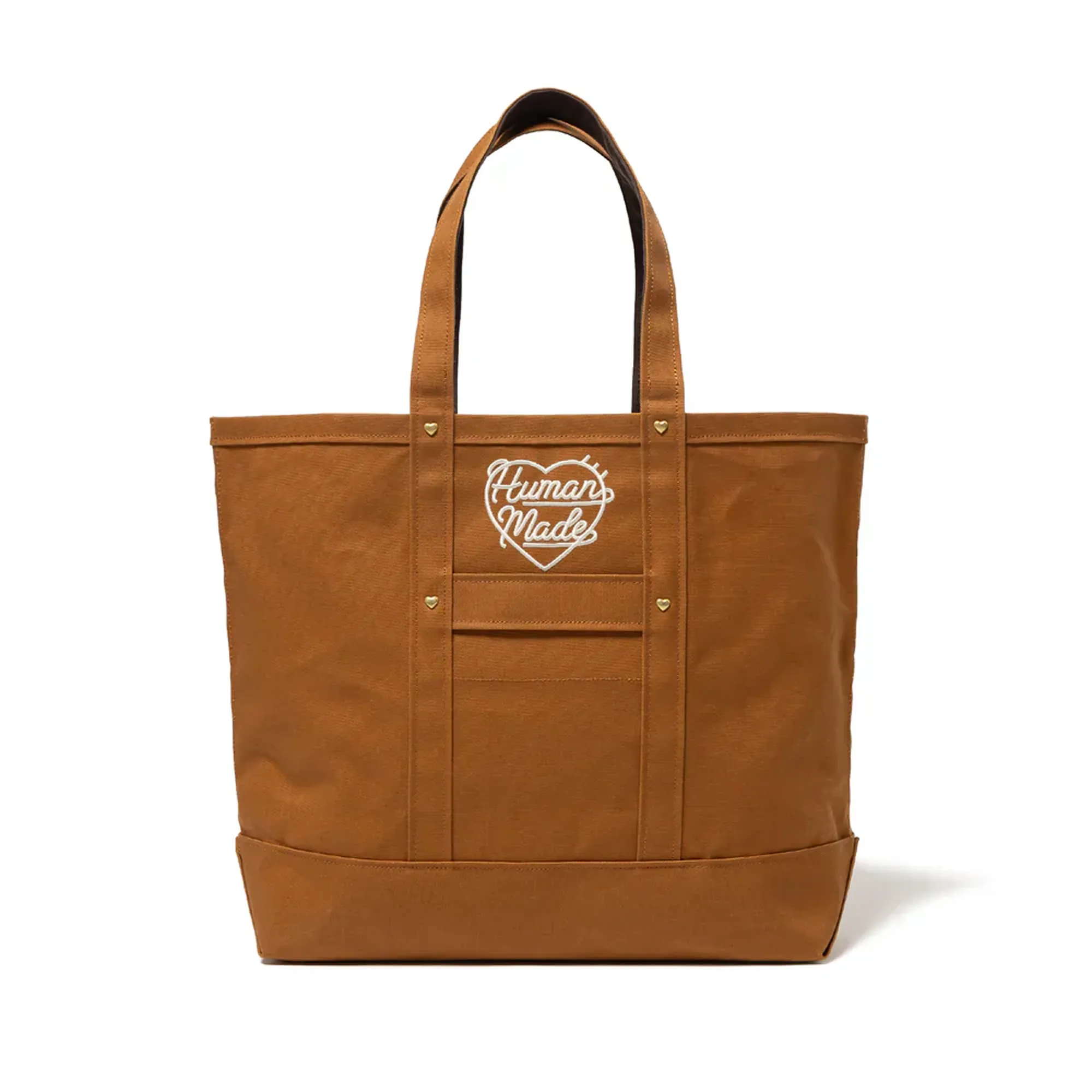 Human Made Duck Canvas Tote Large Brown HM28GD003