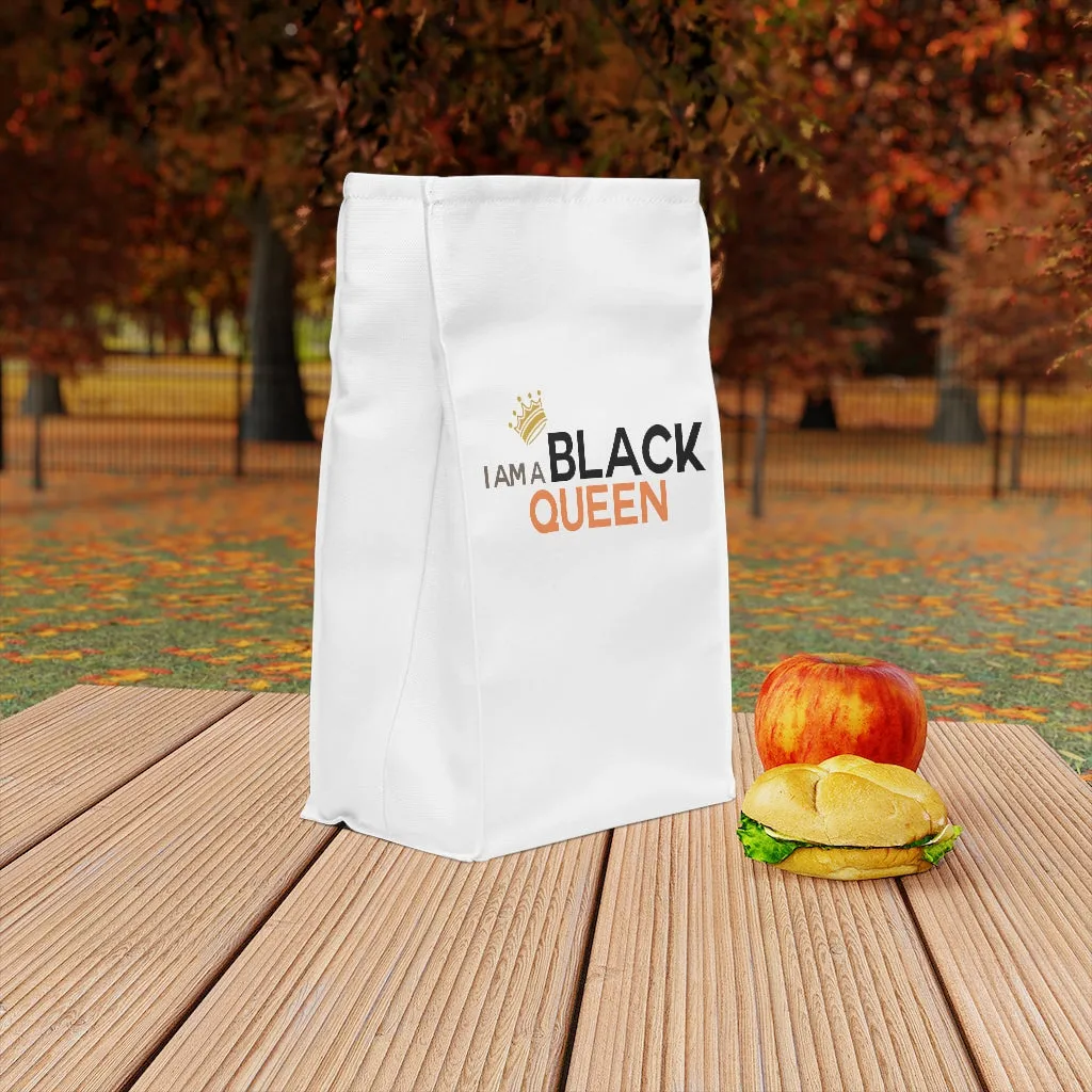 IAC  Home & Livings-Kitchen Accessories / Kitchen Accessories / Polyester Lunch Bag / I am a black queen centered