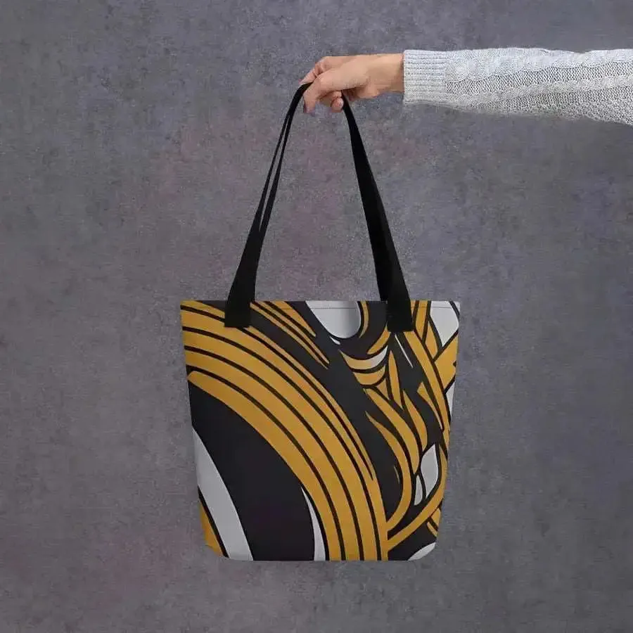 Interlock style tote bag