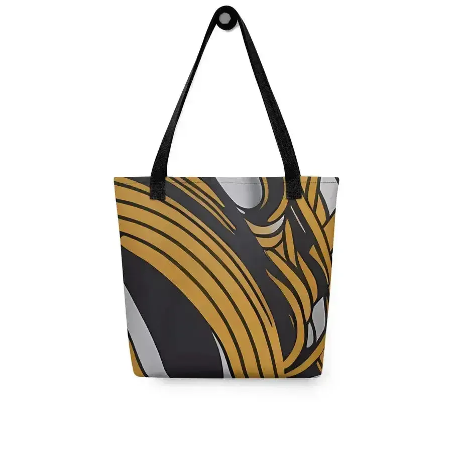 Interlock style tote bag