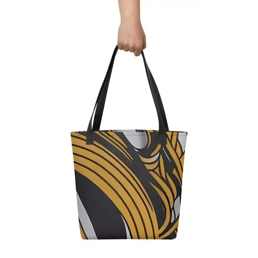 Interlock style tote bag