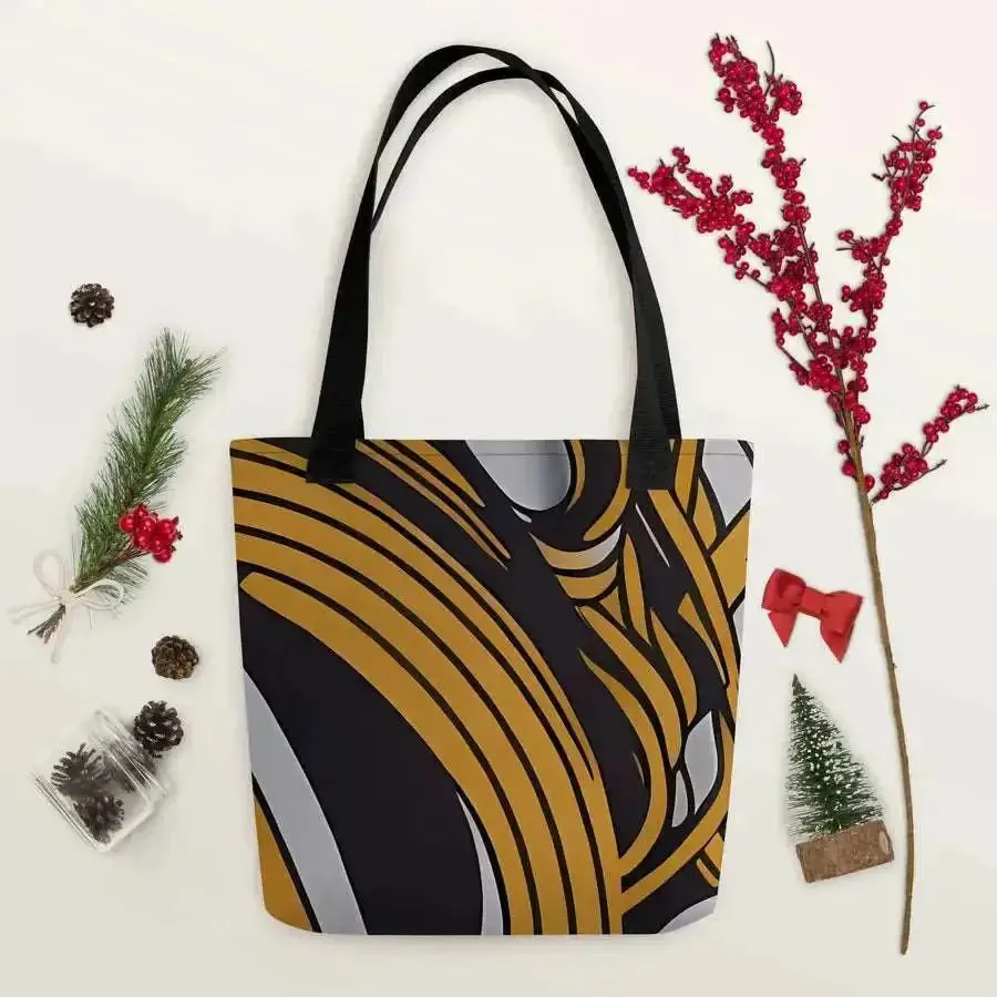 Interlock style tote bag