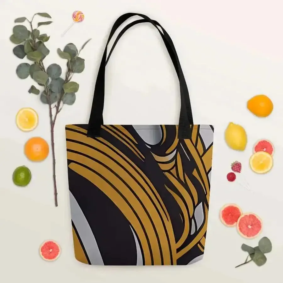 Interlock style tote bag