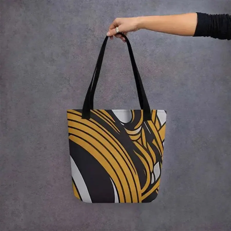 Interlock style tote bag