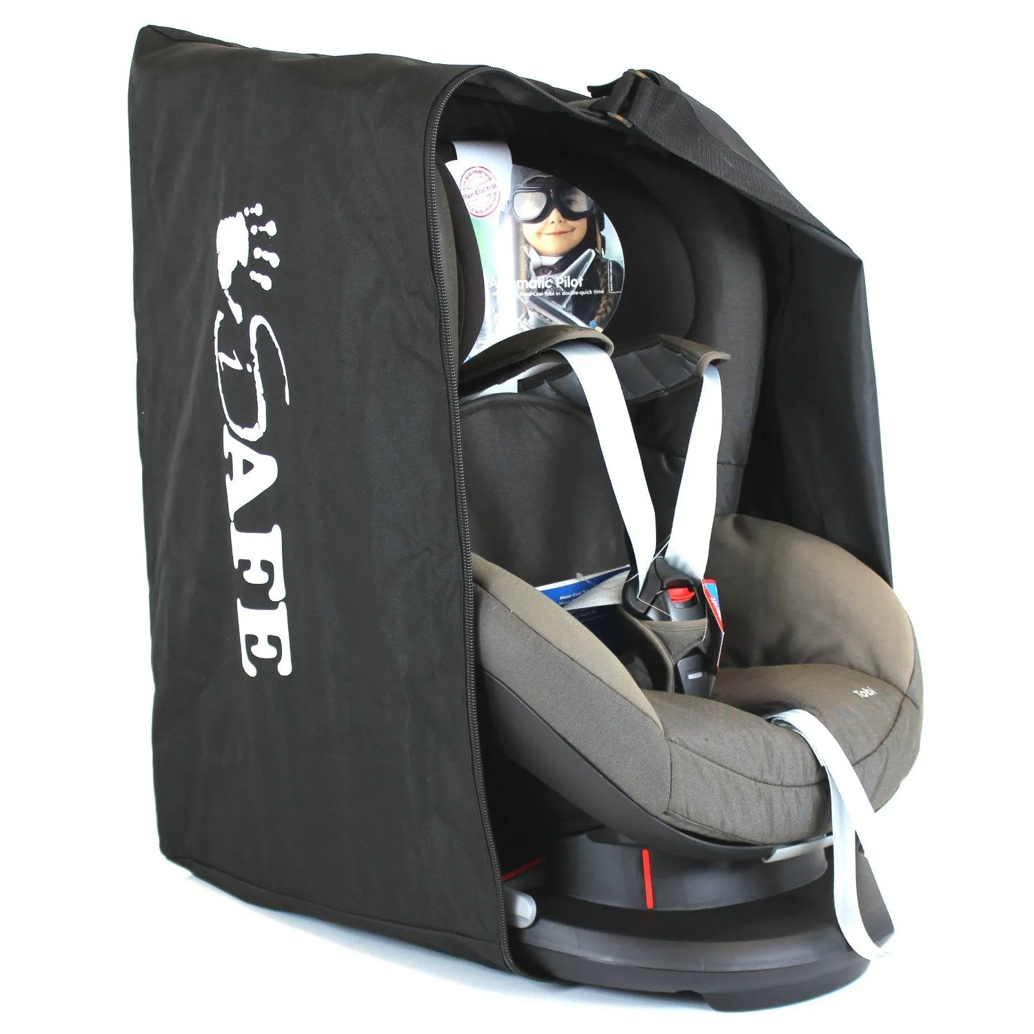 iSafe Universal Carseat Travel / Storage Bag For Cybex Pallas M-Fix Car Seat (Moon Dust)