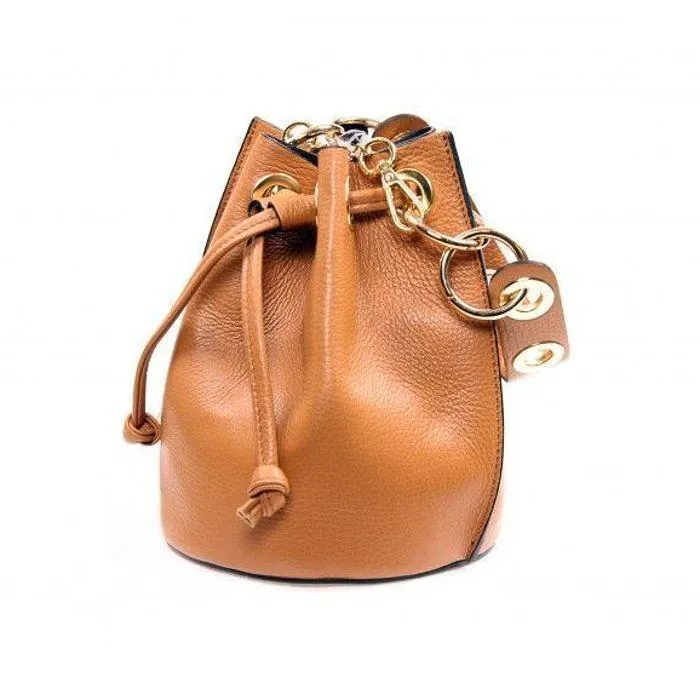 Italian Made Mini Bucket Bag