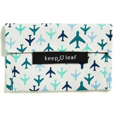 Keep Leaf Reusable Snack Bag - Planes