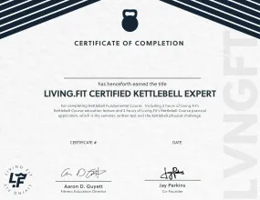 Kettlebell Fundamentals Certification Document Creation