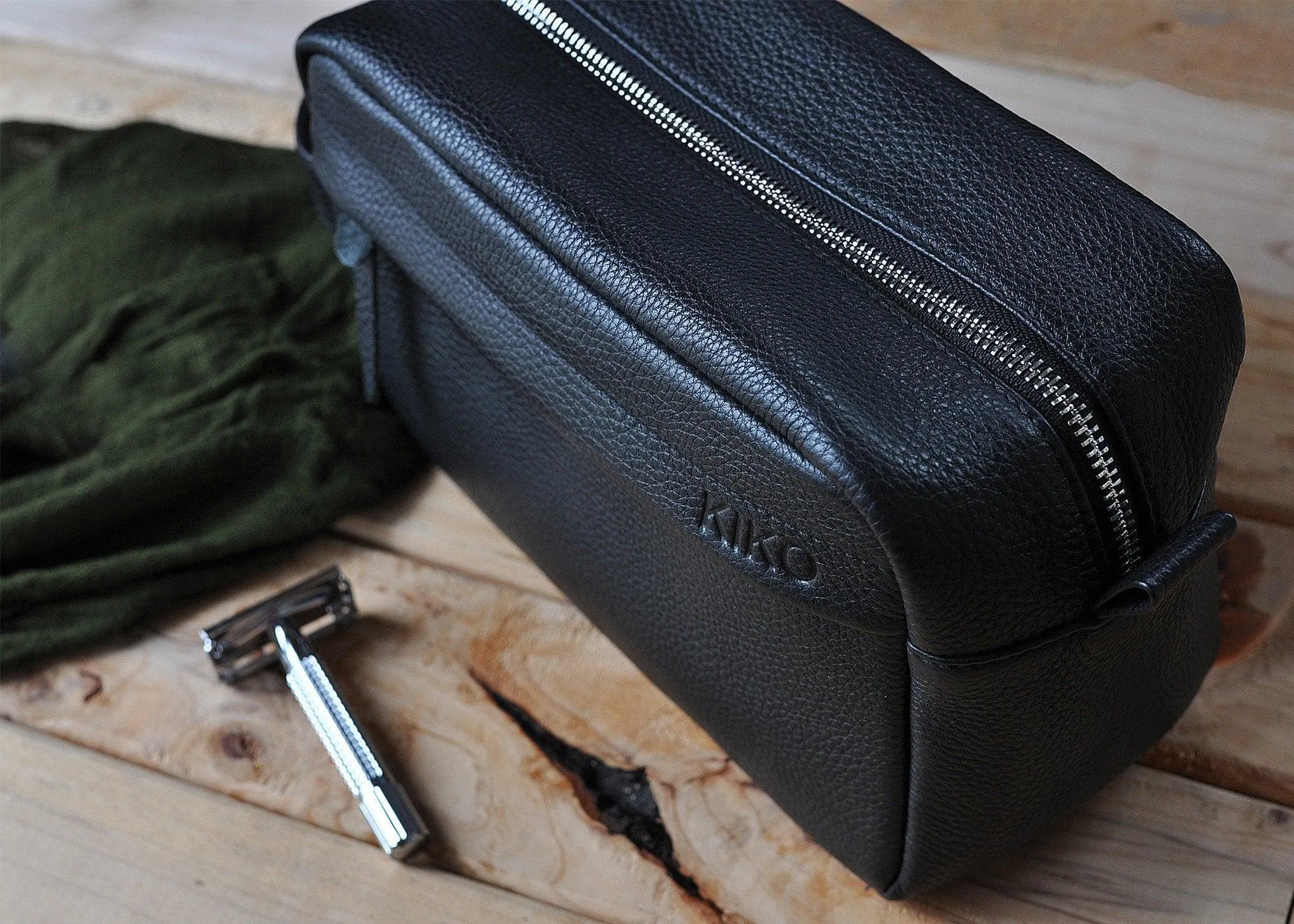 Kiko Leather Travel Kit