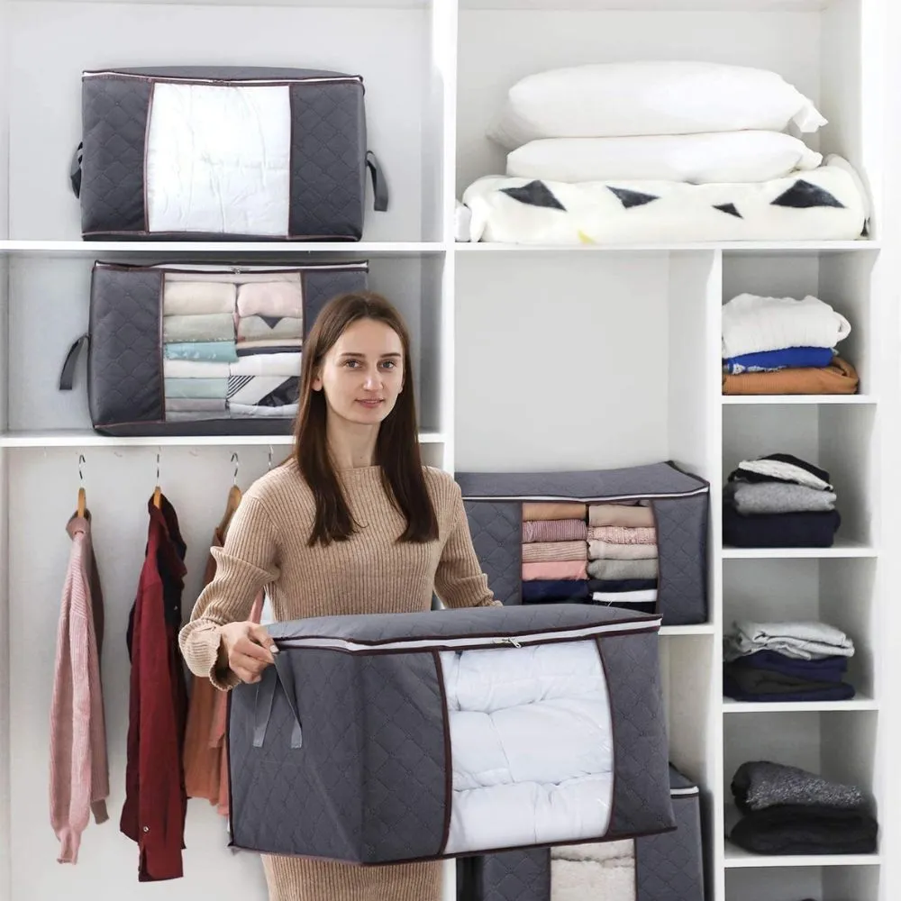 Large Capacity Luggage Storage Bag (23.6*15.7*13.8 in)