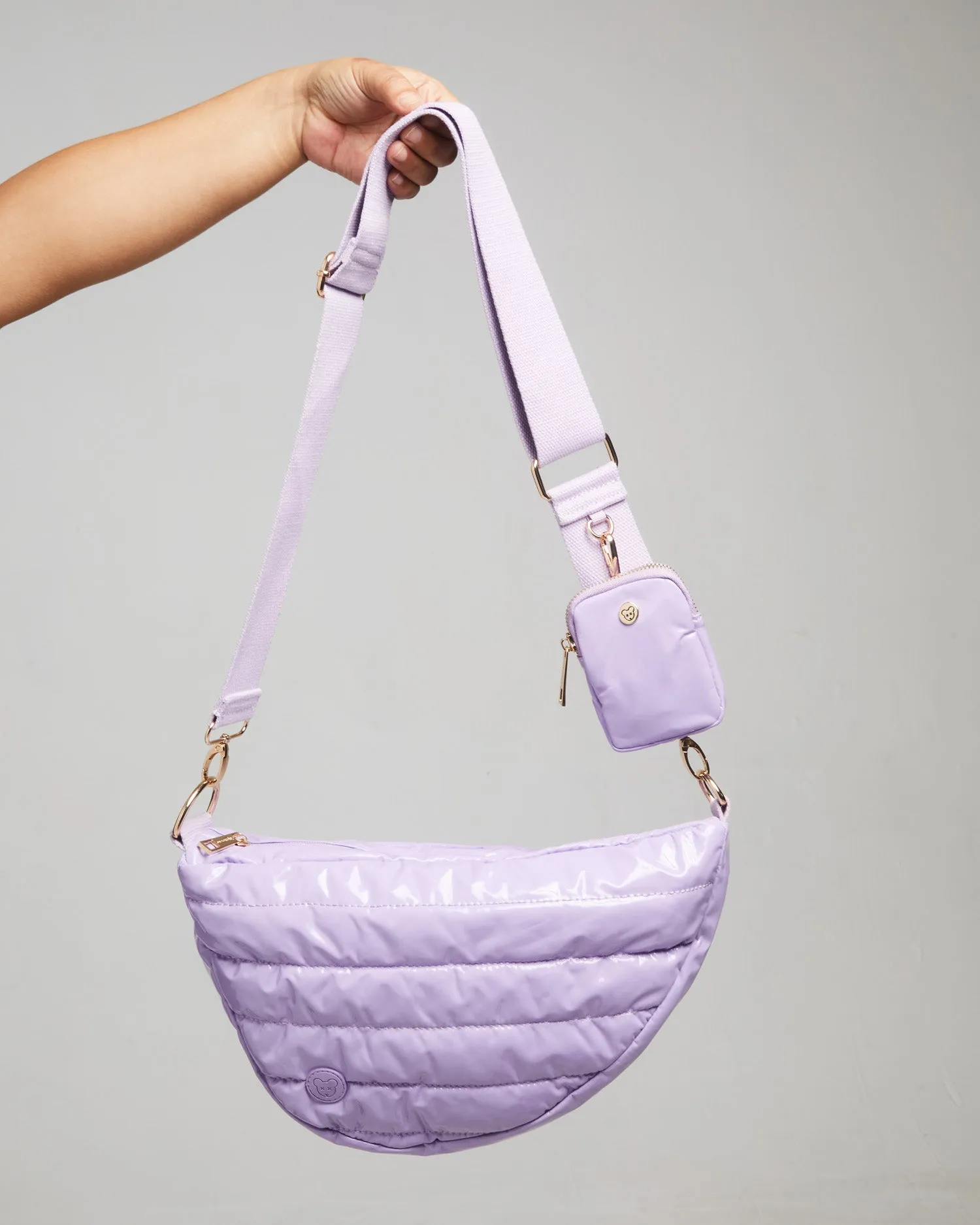 LAVENDER PUFF CROSSBODY BAG final sale