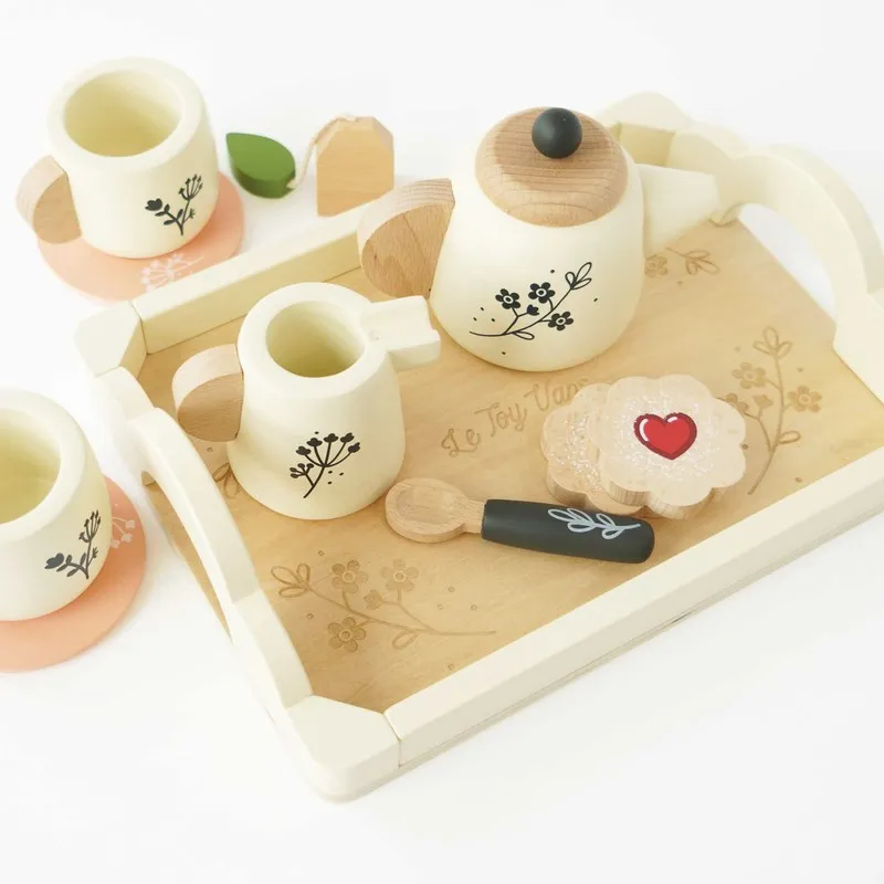 Le Toy Van - Wooden Tea Set and Tray