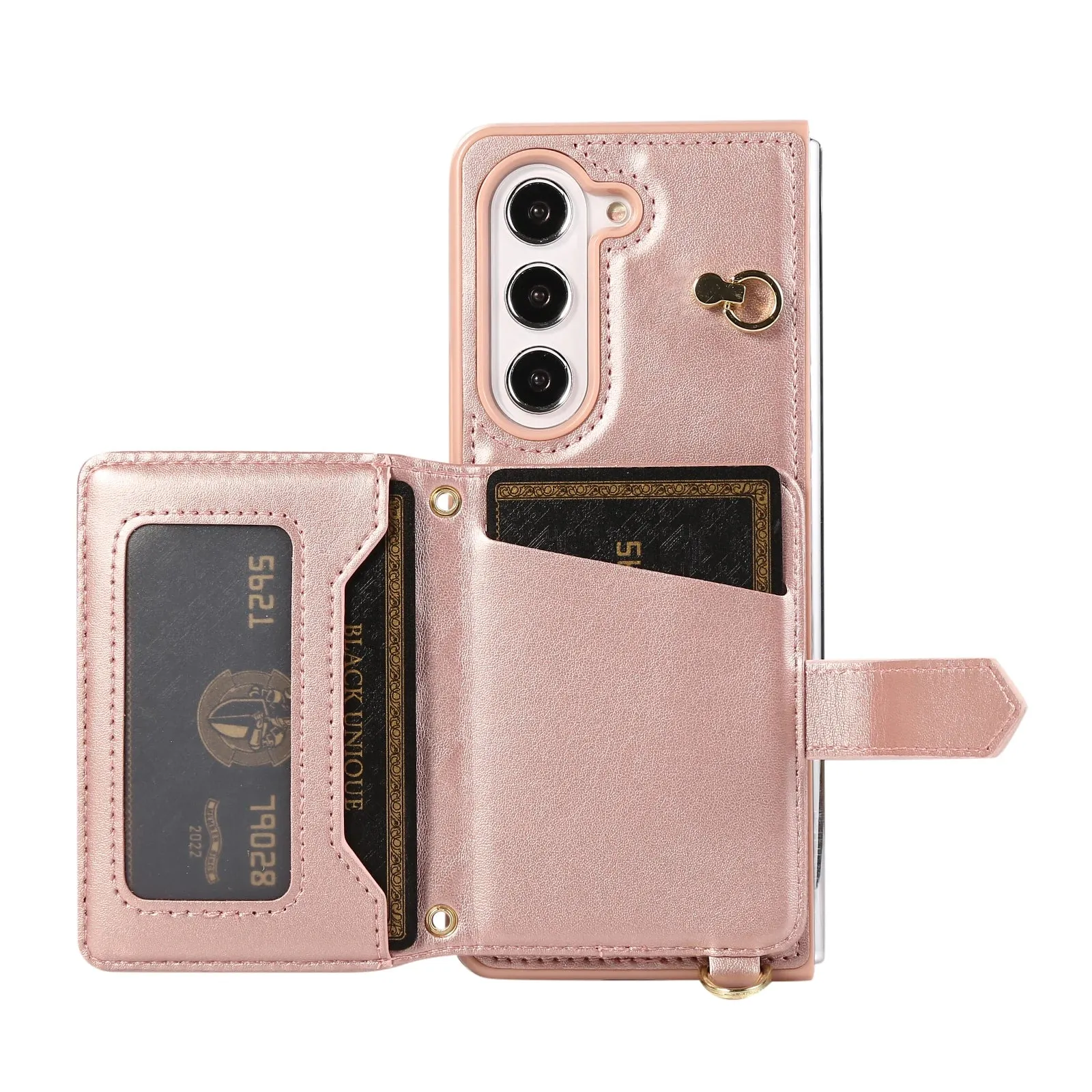 Leather Crossbody Wallet Case for Samsung Galaxy – Stylish & Functional