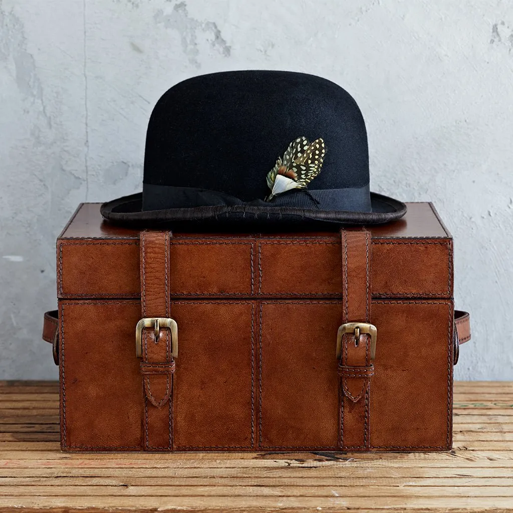 Leather Keepsake Trunk