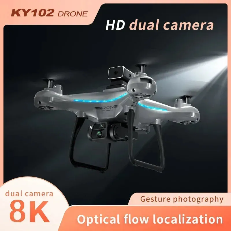 Lenovo KY102 Drone 8K Profesional Dual-Camera Aerial Photography 360