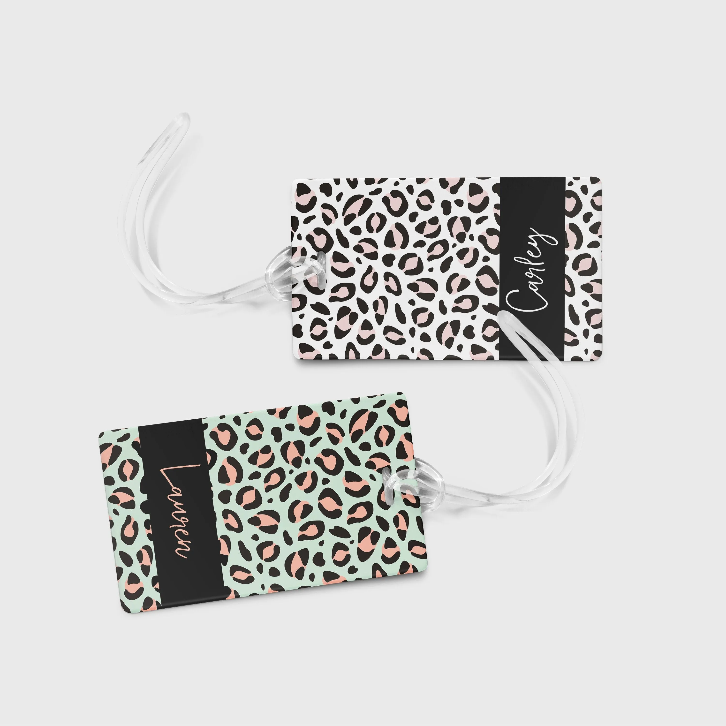 LEOPARD BAND PERSONALIZED BAG / LUGGAGE TAG