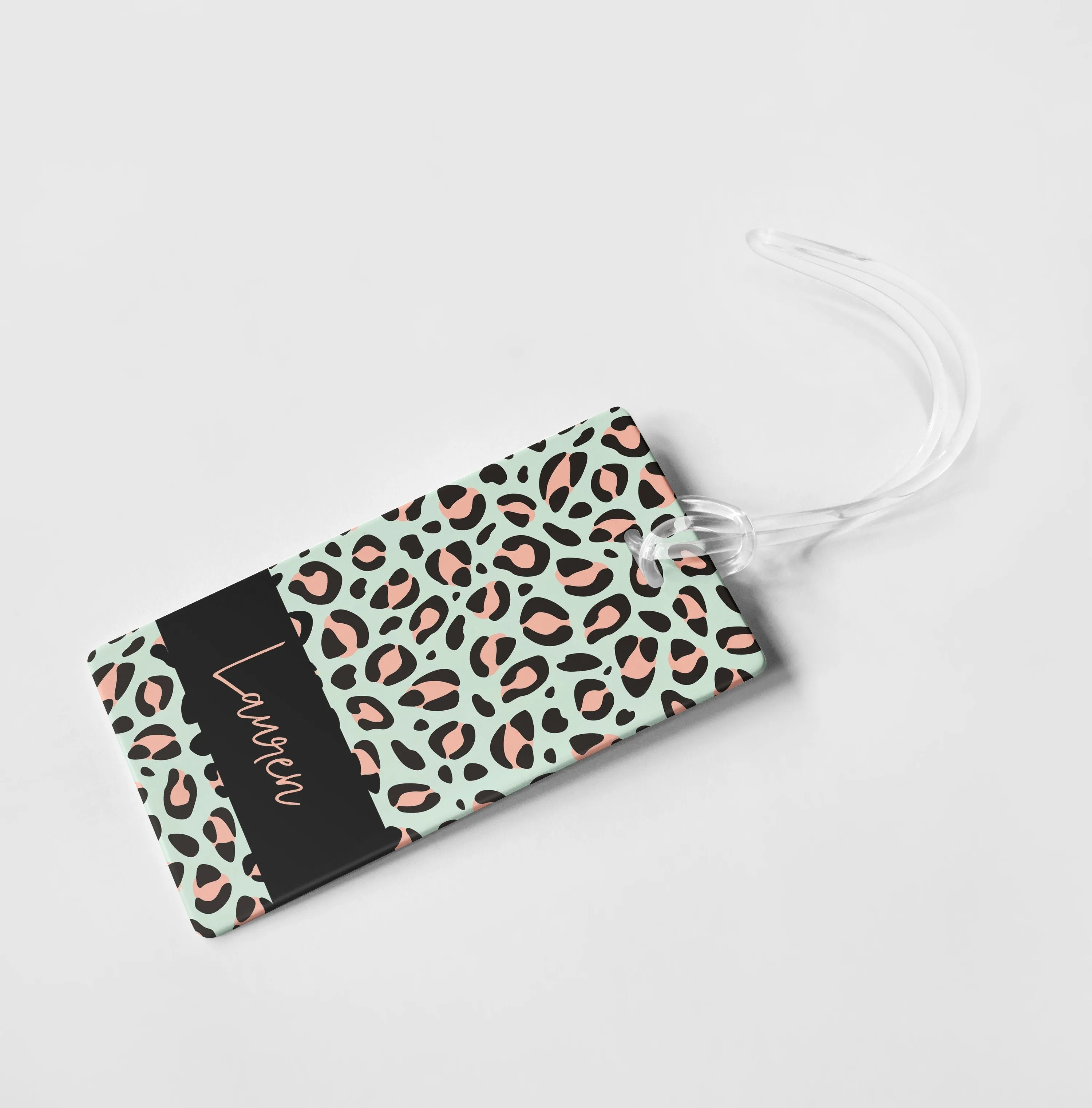 LEOPARD BAND PERSONALIZED BAG / LUGGAGE TAG