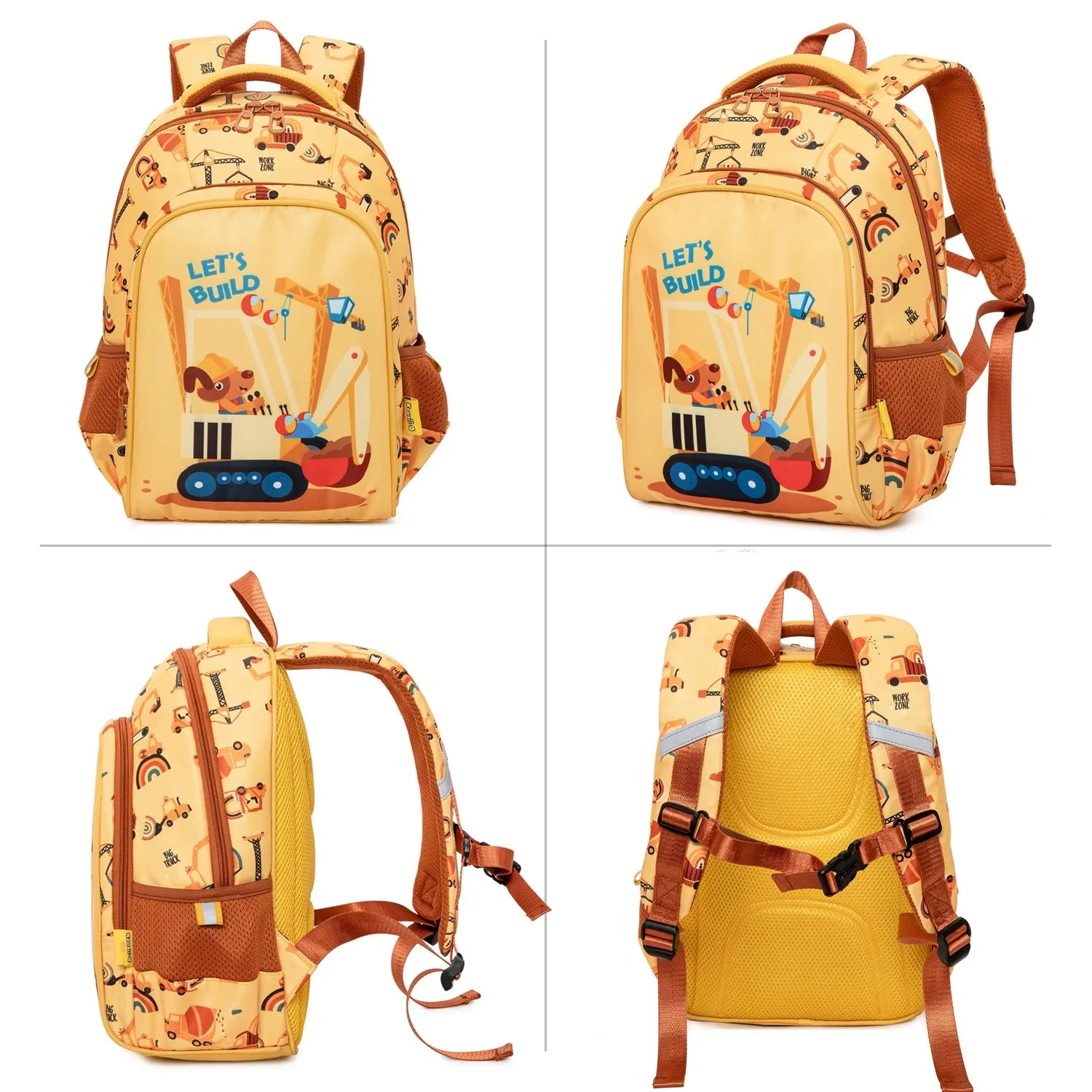 Lets Build  School Backpack For Kids