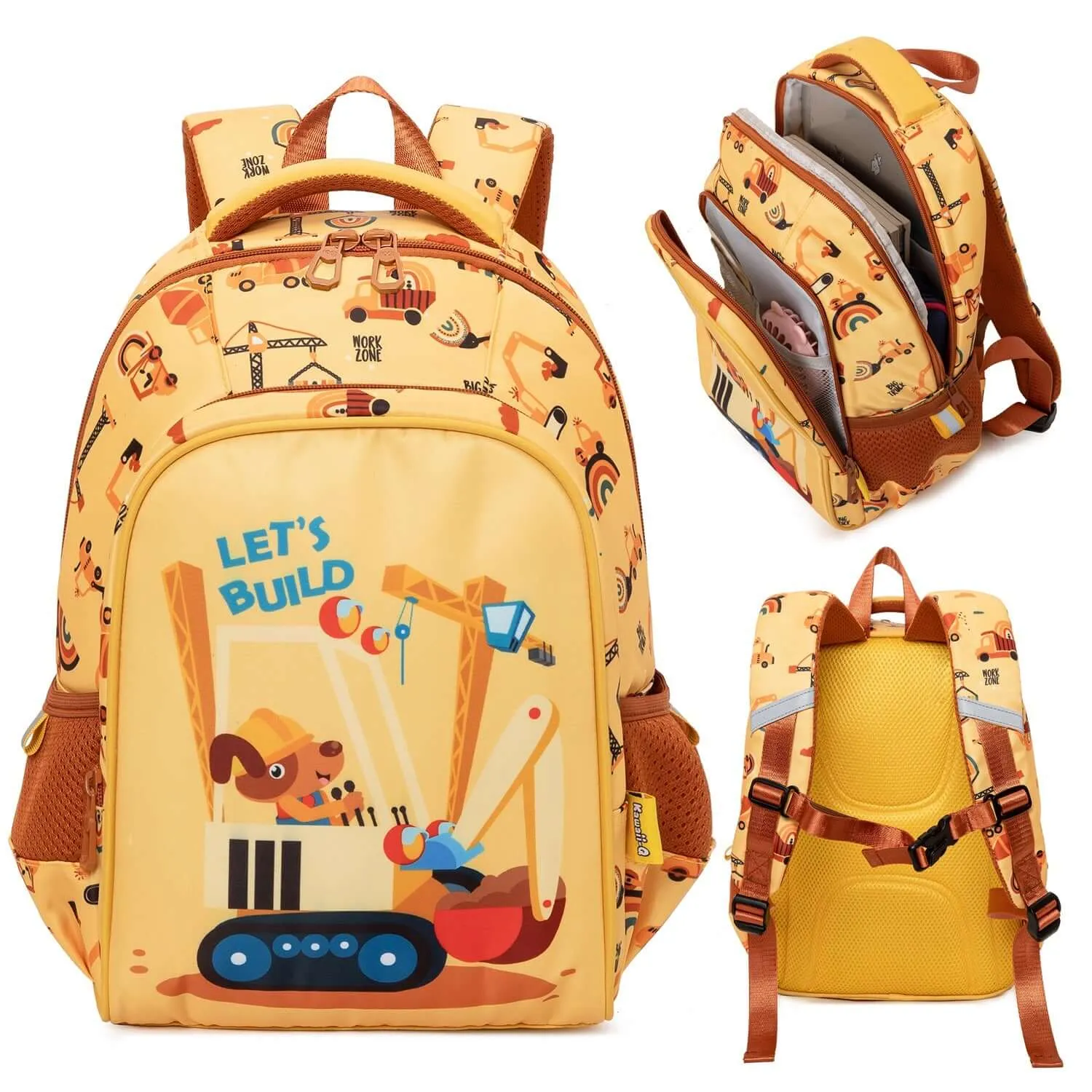 Lets Build  School Backpack For Kids