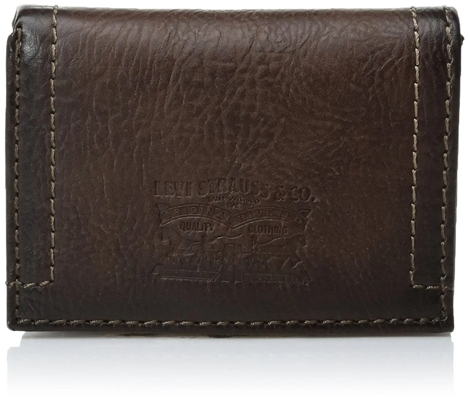 Levi's Men's Trifold Leather Wallet