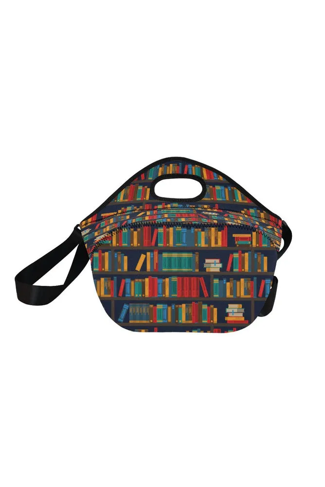 library lunch bag Neoprene Lunch Bag/Large (Model 1669)