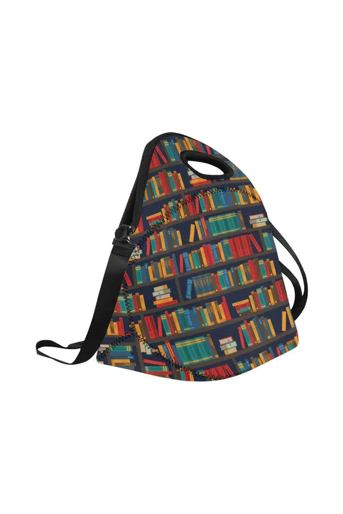 library lunch bag Neoprene Lunch Bag/Large (Model 1669)