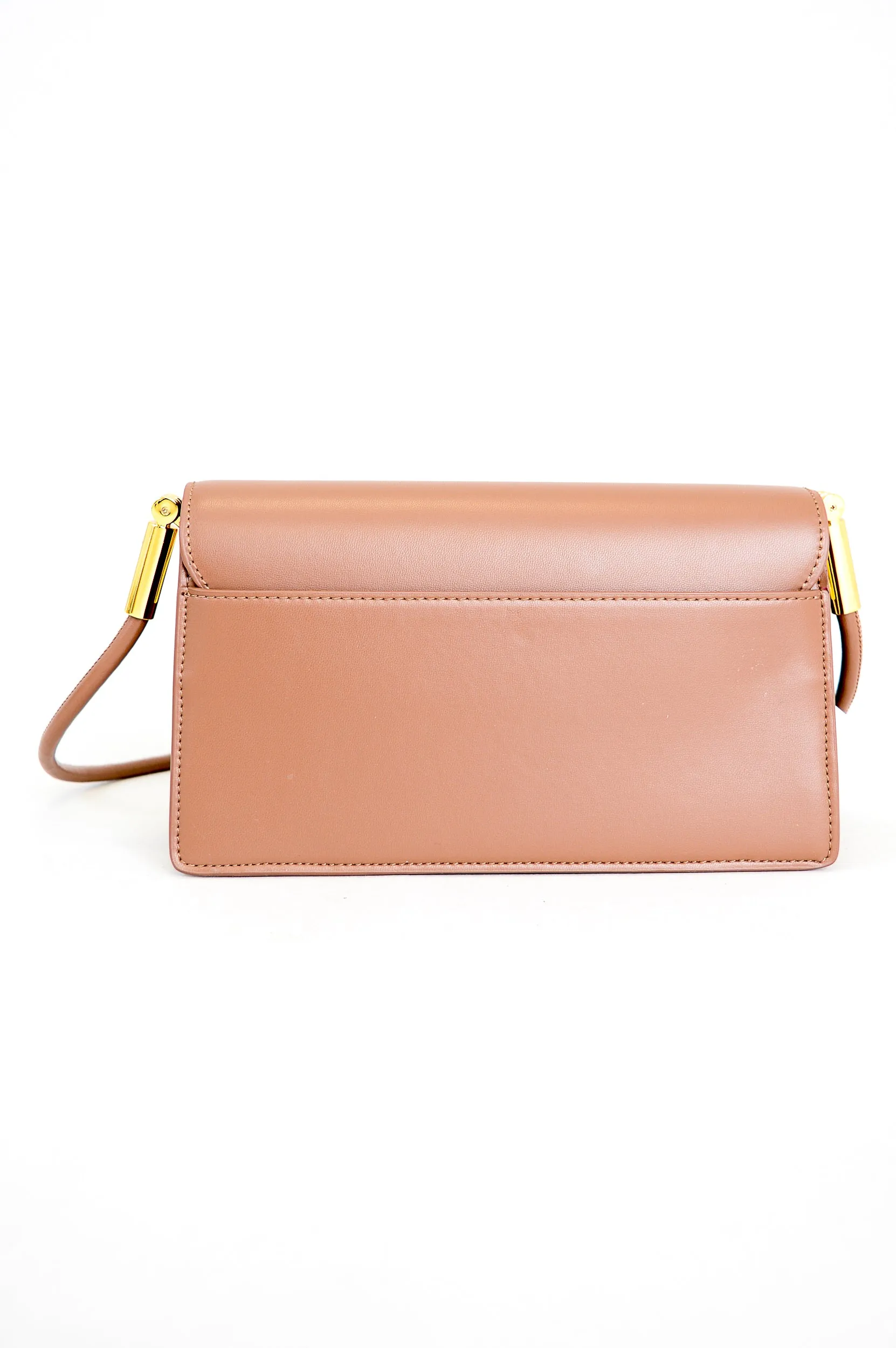 Lina Bag, Brown, Leather