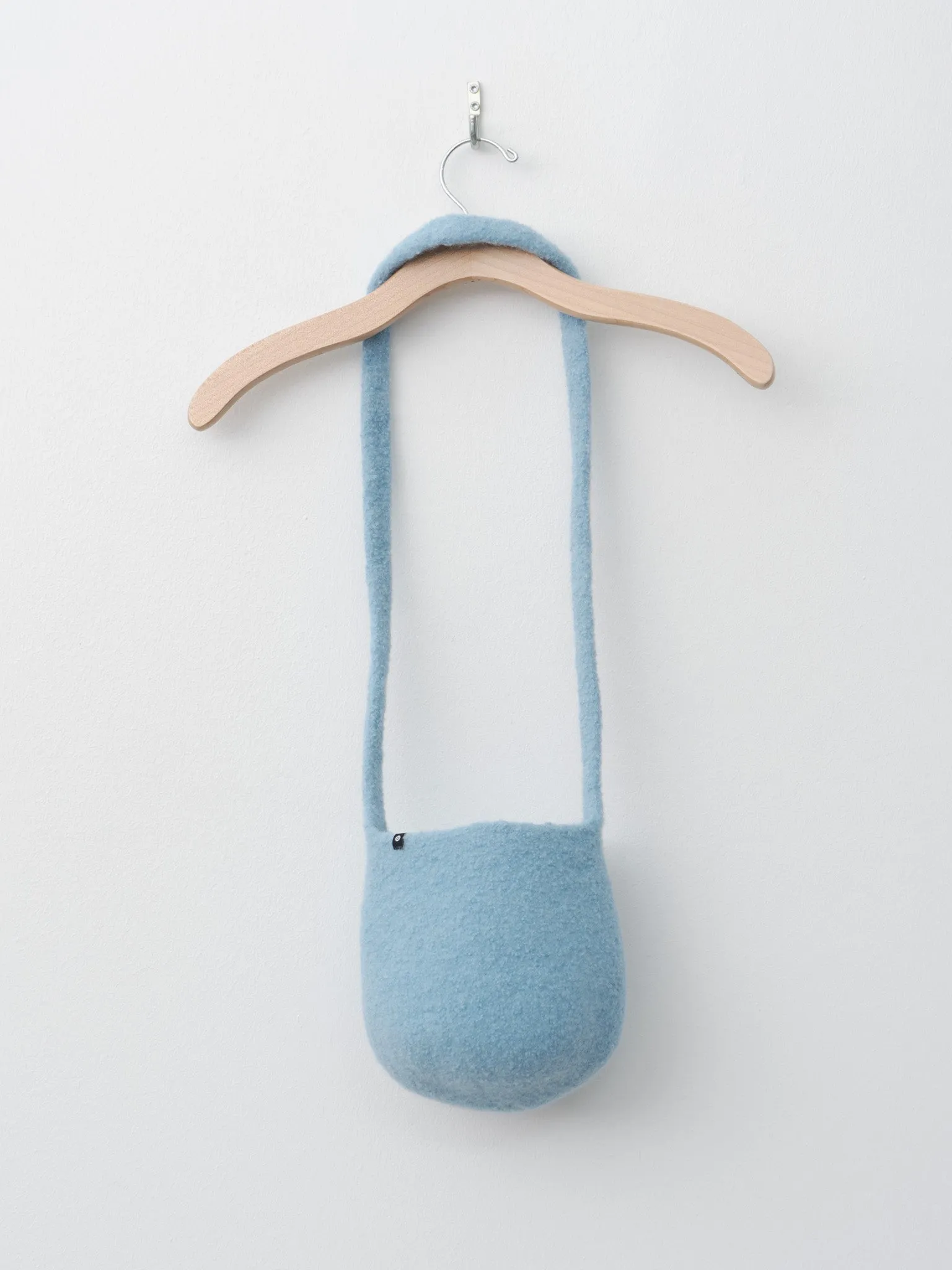 Long Strap Smallest Bucket Bag - Sky Blue