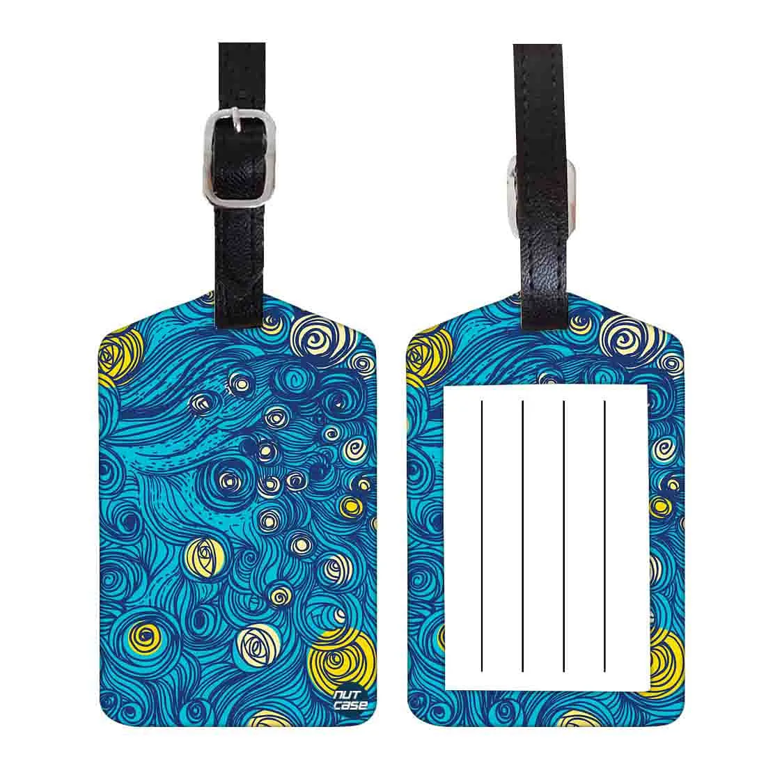 Luggage Tags Set Of 2 -  Starry Starry Night