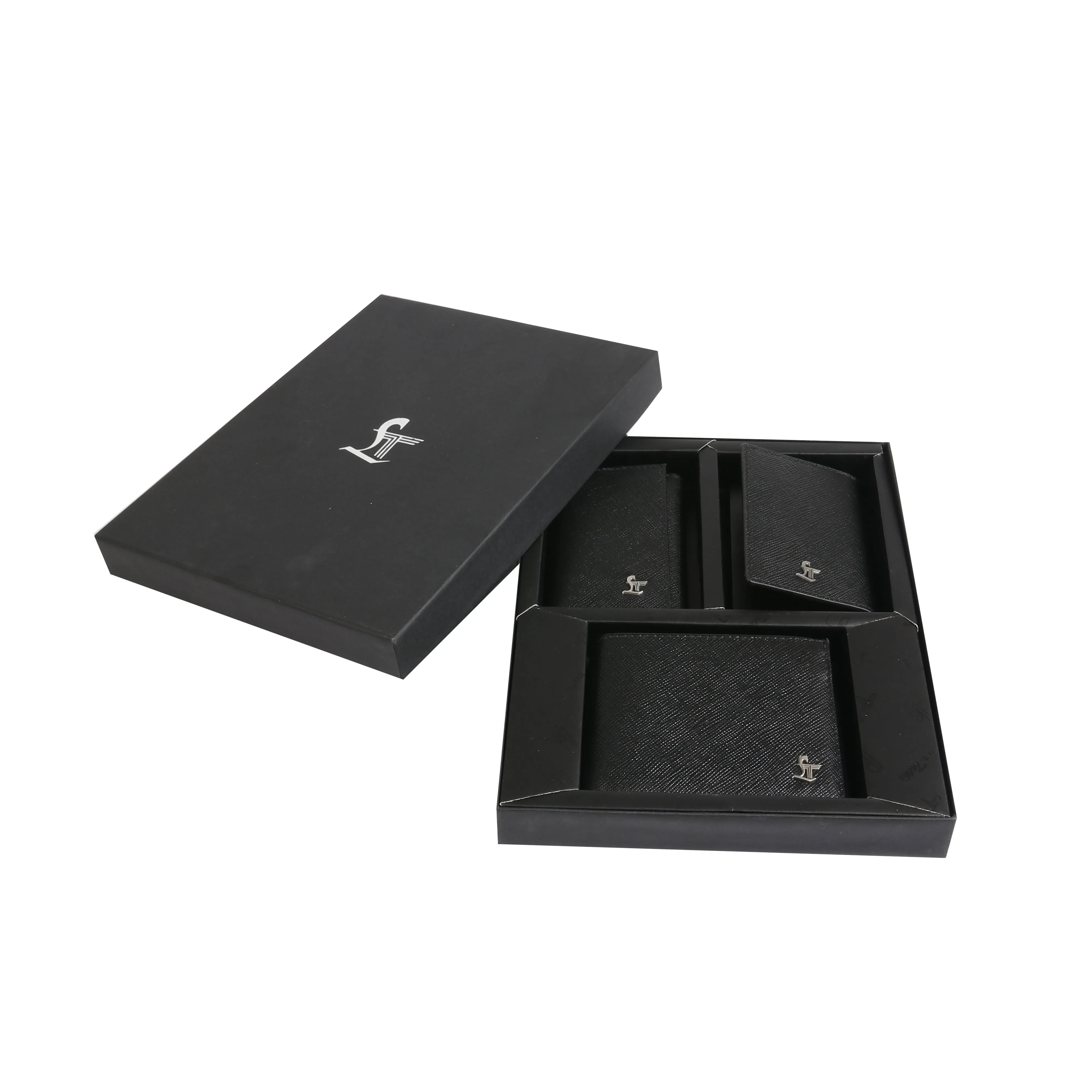 Luxury Corporate Diwali Gifts - Set of III Gift Set (Men's Wallet, Card Case, Key Pouch)