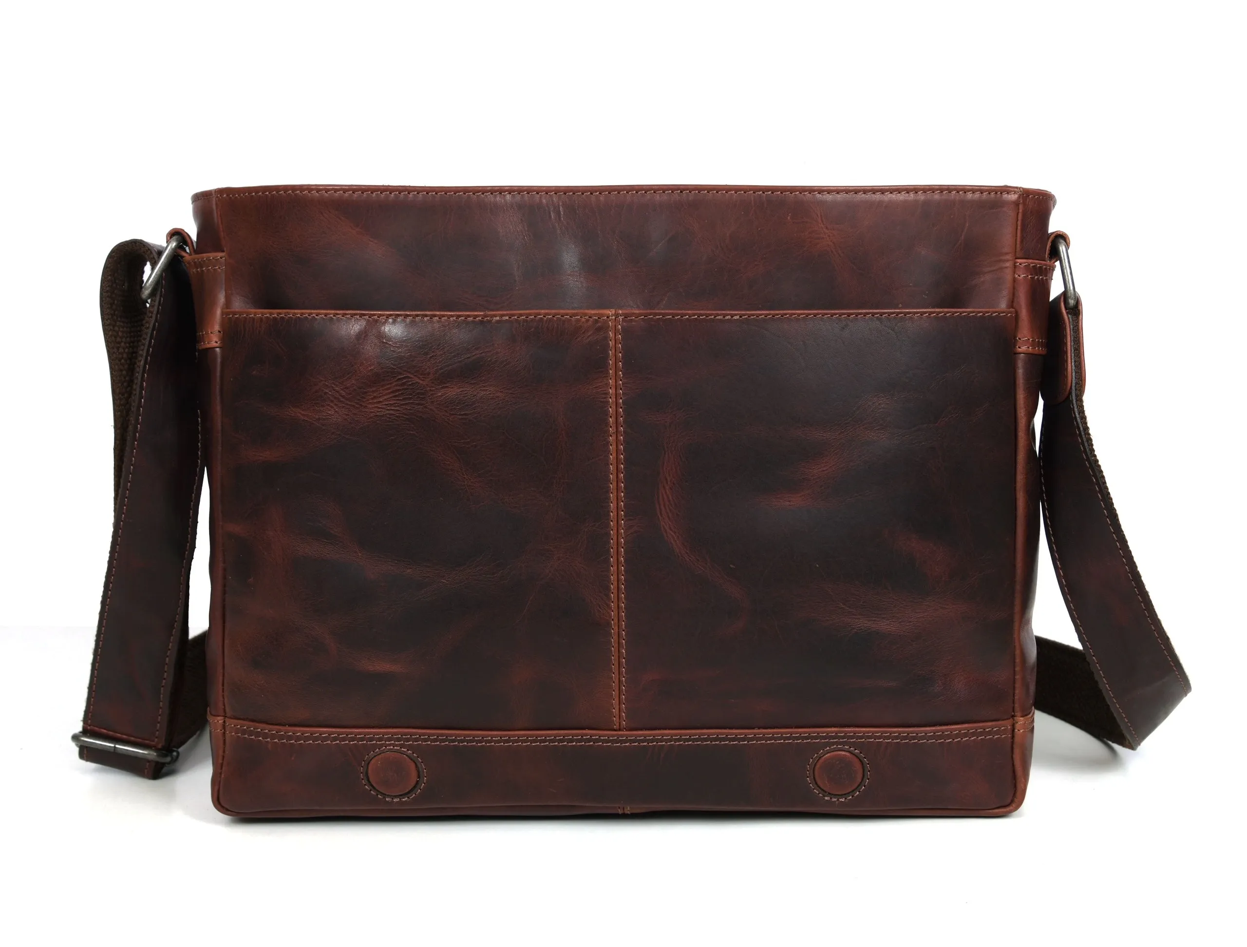 Manhattan - Leather Messenger bag