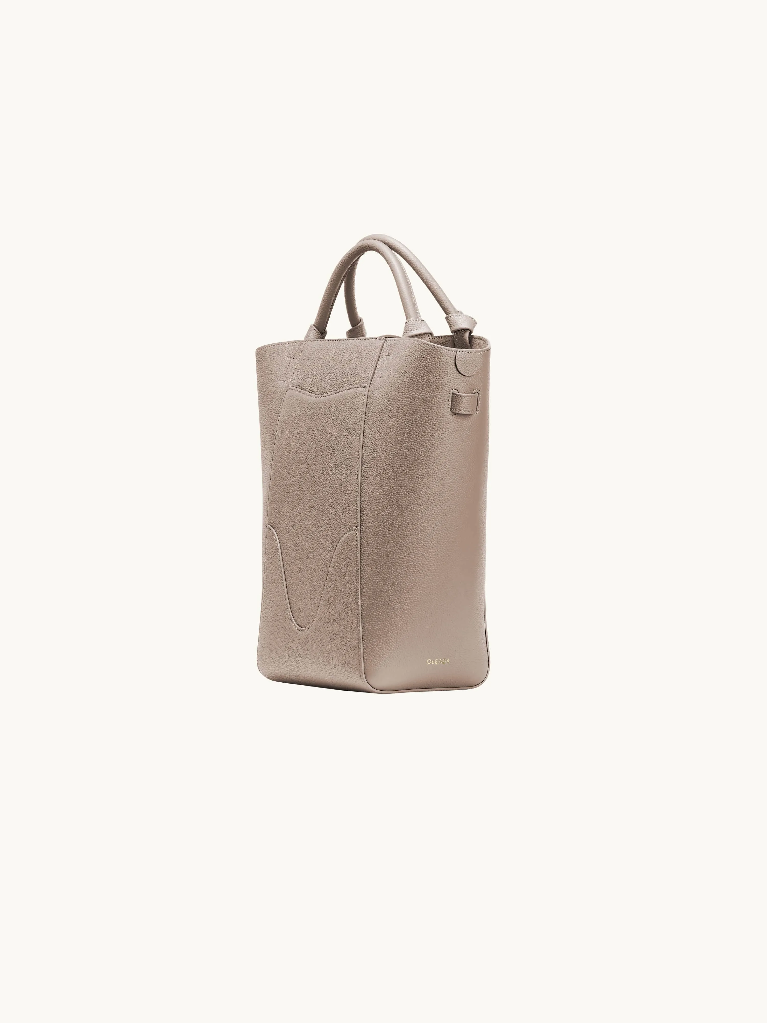 Marina Bucket Bag Latte (Matte Pebble)