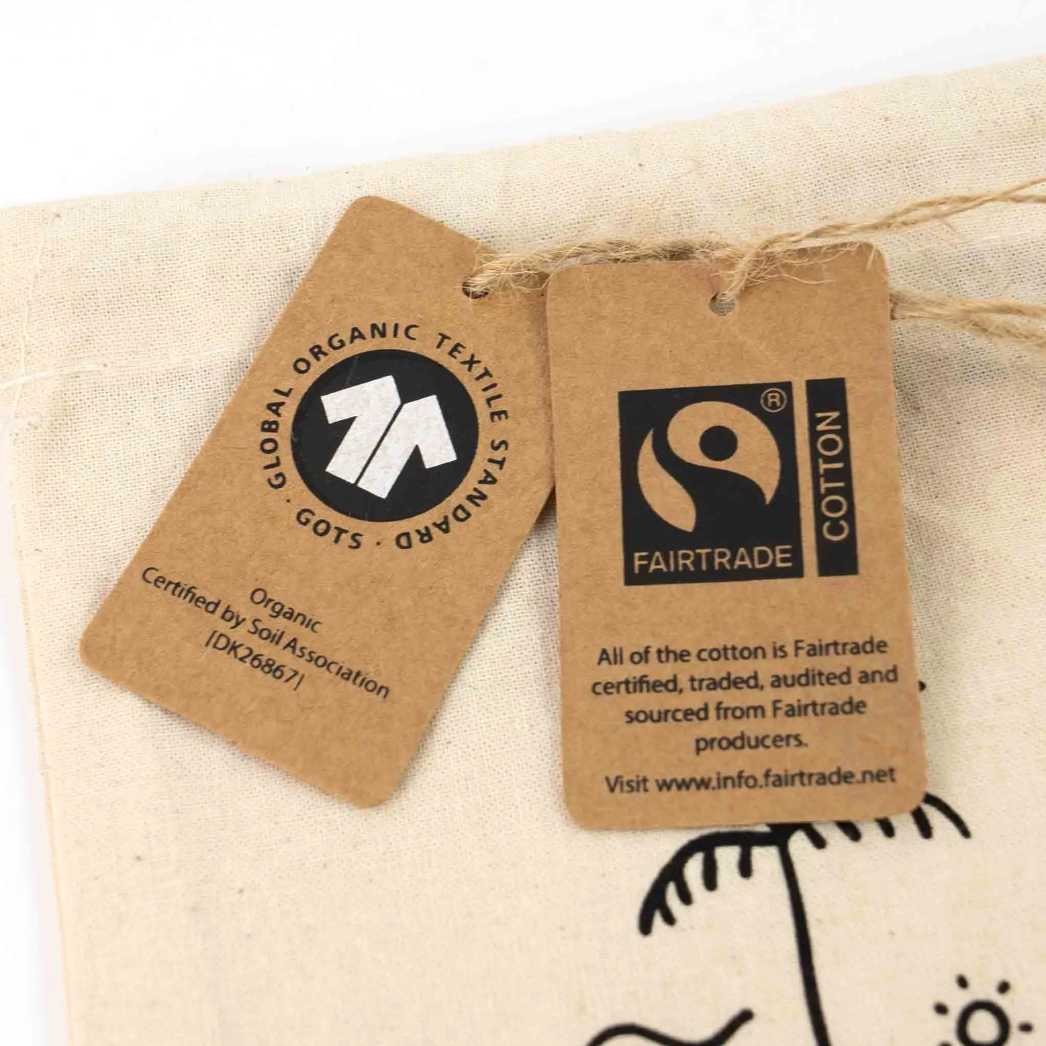 Medium Organic Cotton Gift Bag (fits 5  Products)