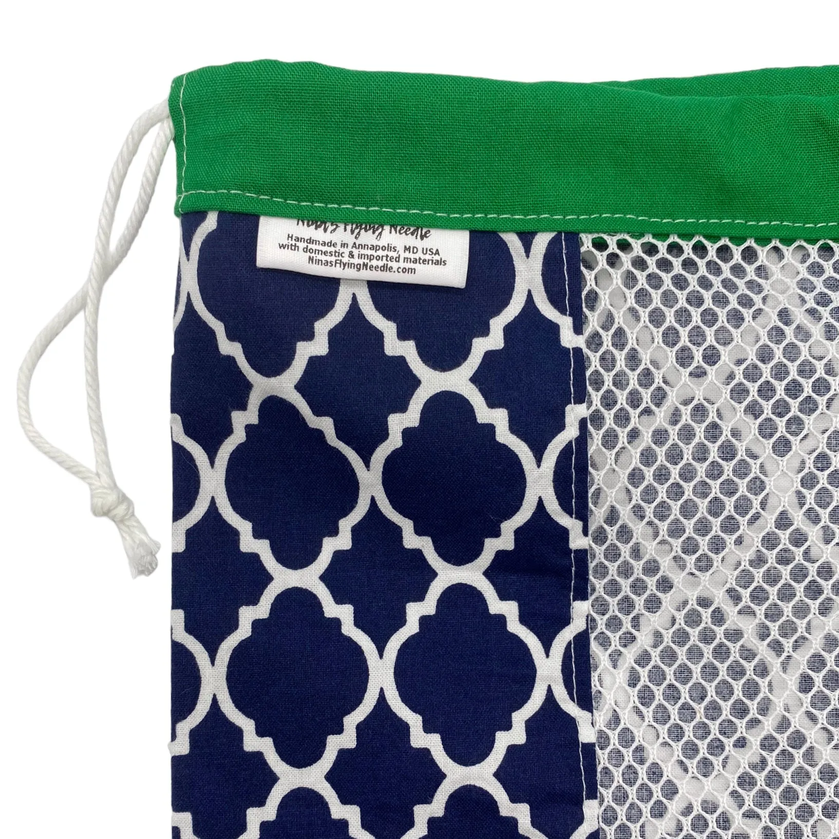 Medium Produce Bag Quatrefoil