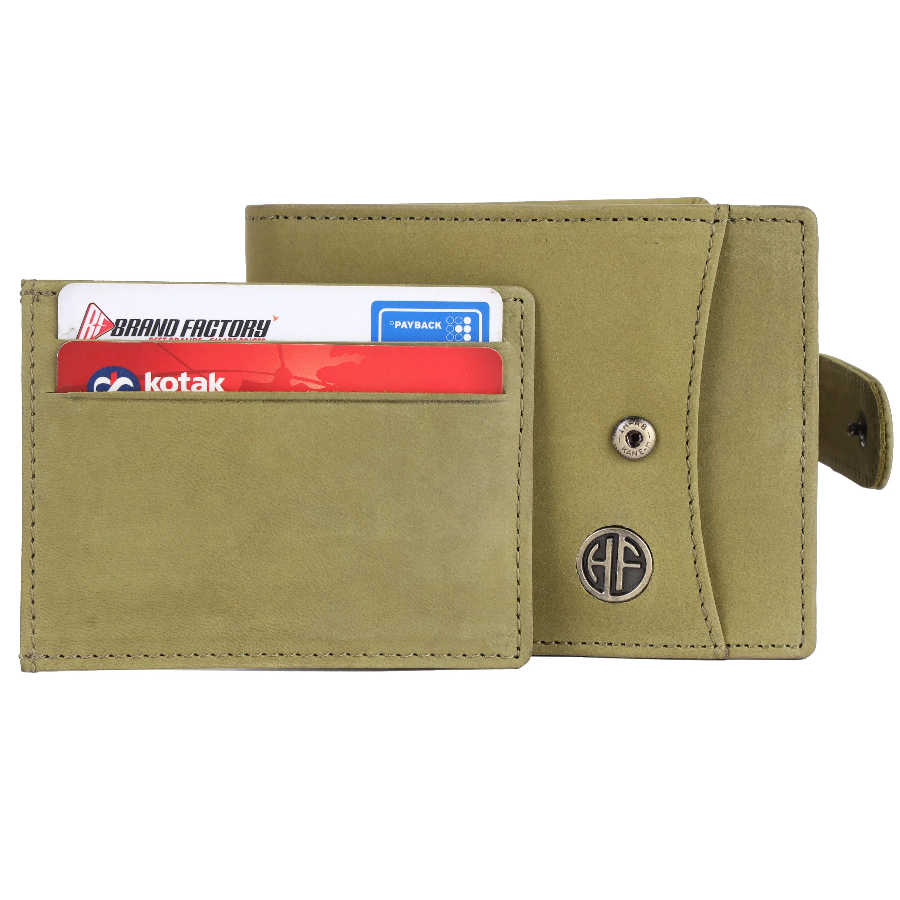 Men's Leather Wallet - 5 Card Slots, 2 Currency Pockets, RFID Protection - Perfect Gift for Valentine's, Father's Day, Birthdays