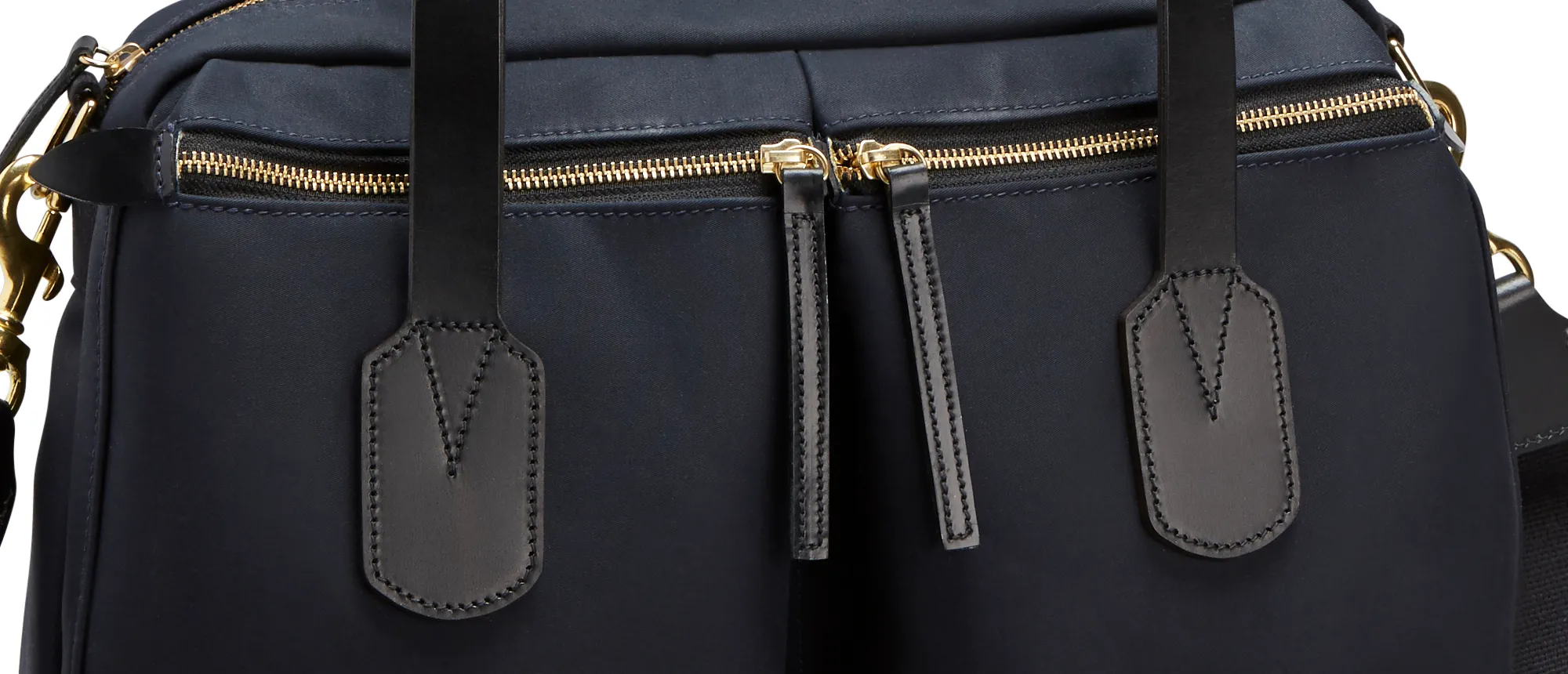 Messenger Bag in Grenfell Cloth Navy