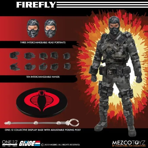 Mezco Toyz One:12 Collective - G.I Joe Firefly Action Figure