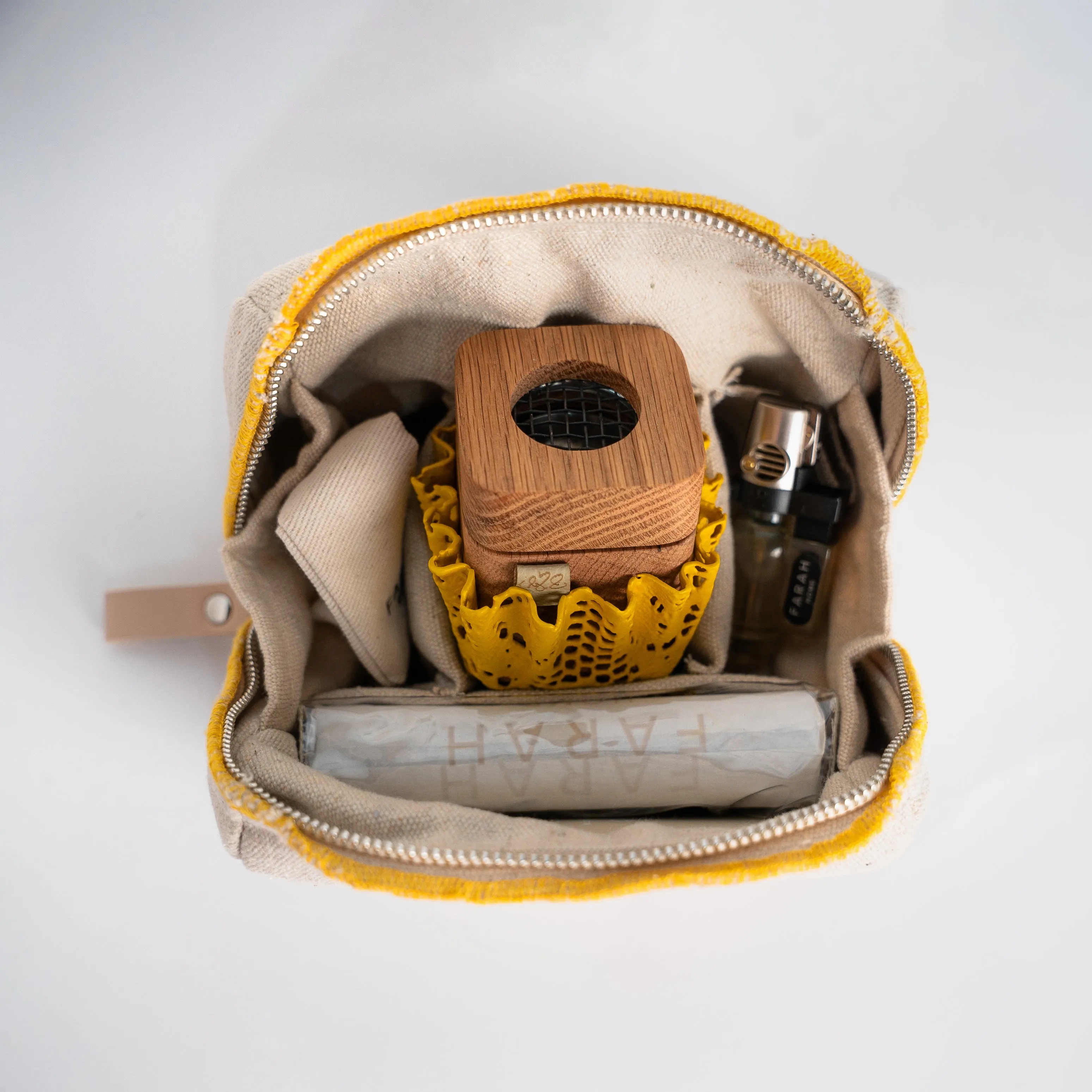 Micro Travel Set - Dantelle Mustard