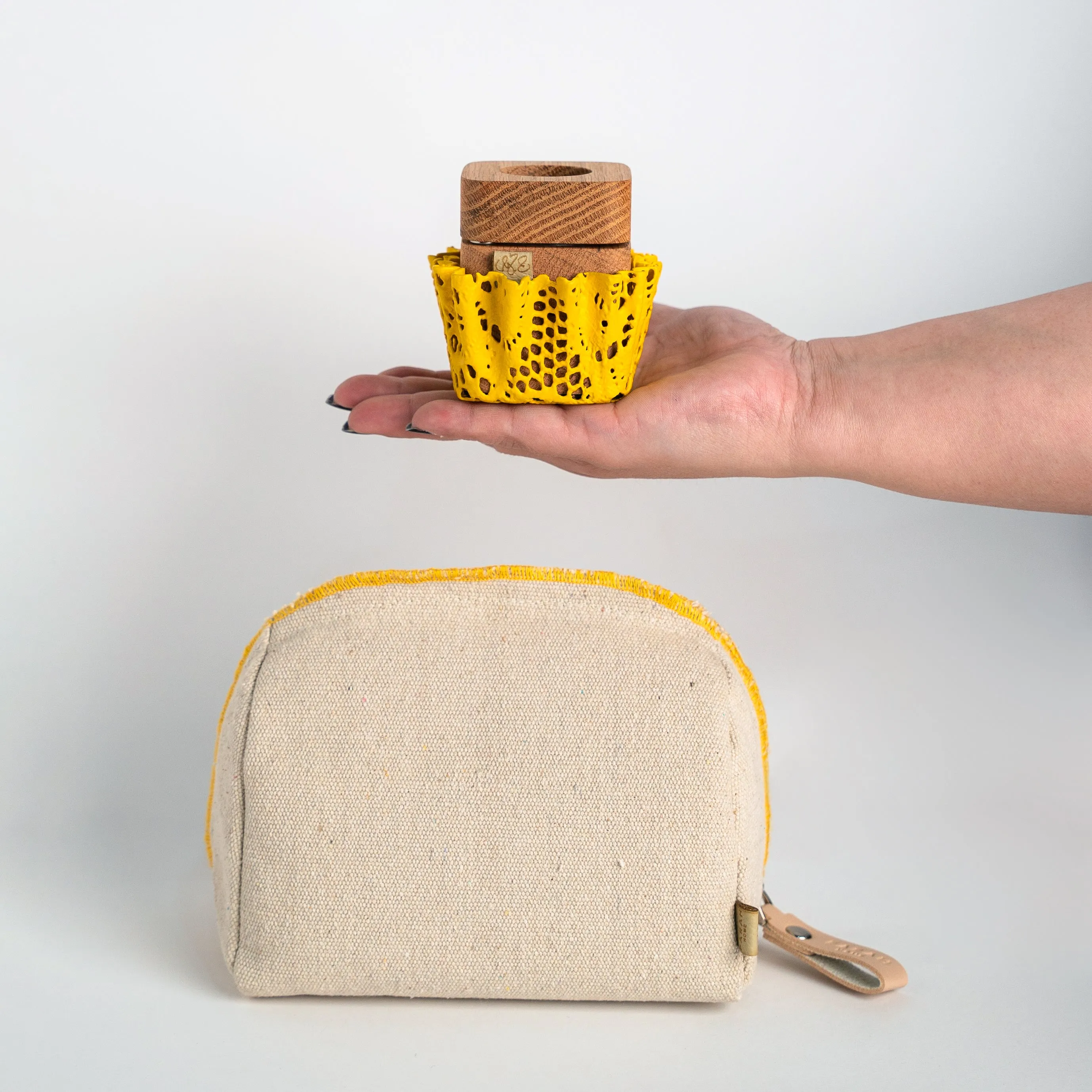 Micro Travel Set - Dantelle Mustard