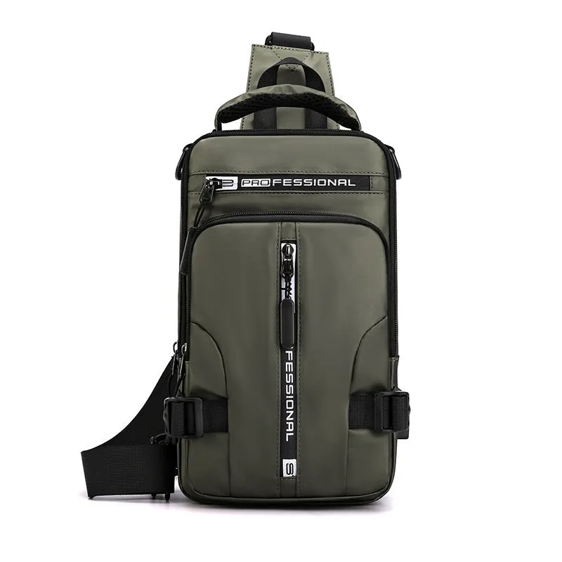 Mini Back Pack - Crossbody Bags Men Multifunctional Backpack Shoulder Chest Bags