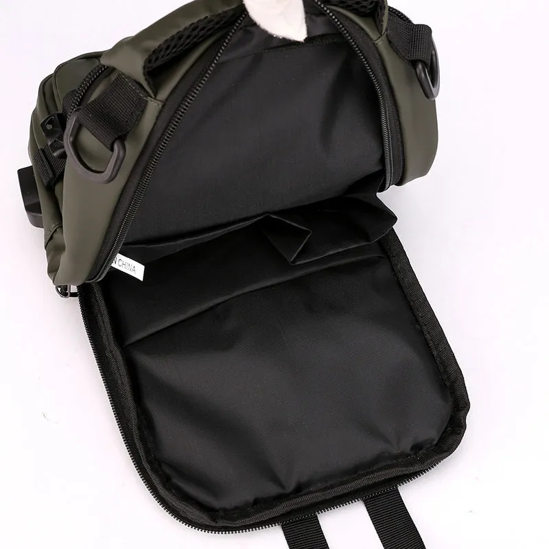 Mini Back Pack - Crossbody Bags Men Multifunctional Backpack Shoulder Chest Bags