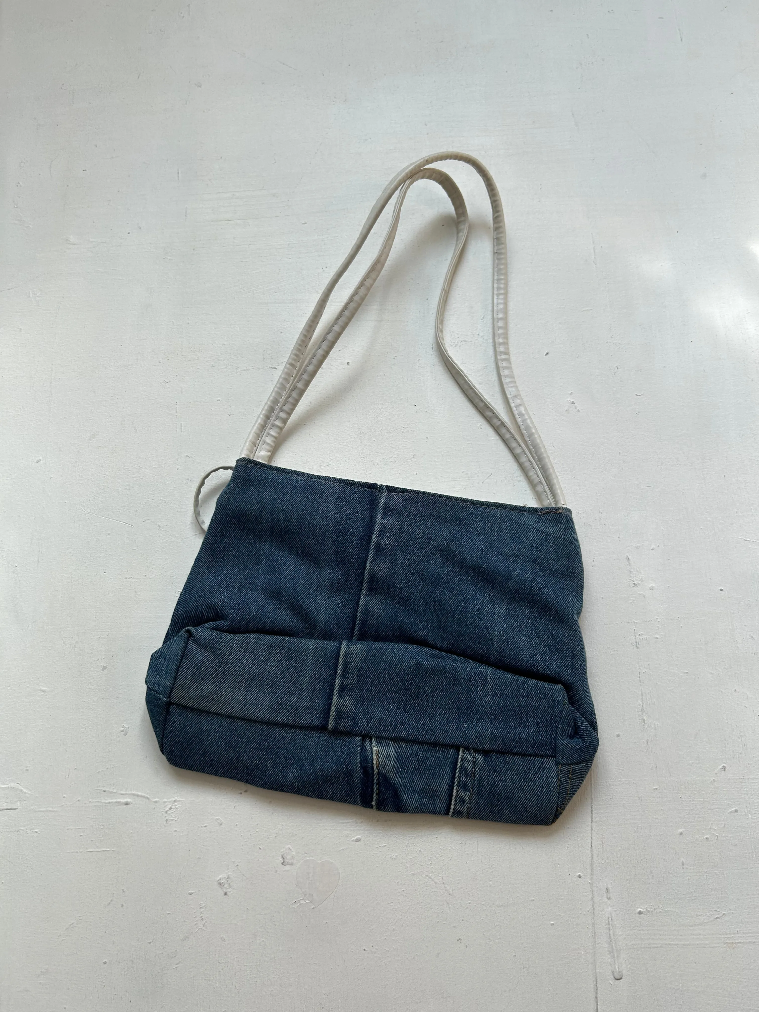 Mini denim jean's y2k vintage shoulder bag