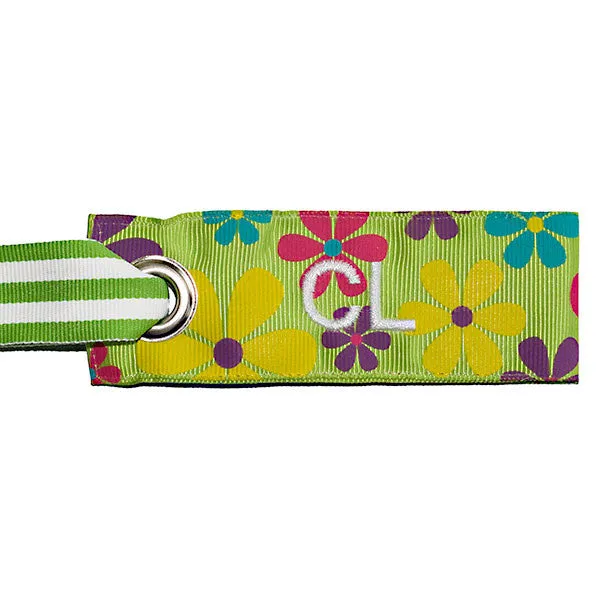 Mini Flower Print Luggage Tag